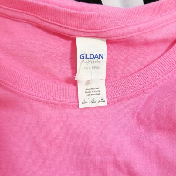 NWT Princess Boss Model graphic T-shirt tee L - Picture 4 of 4